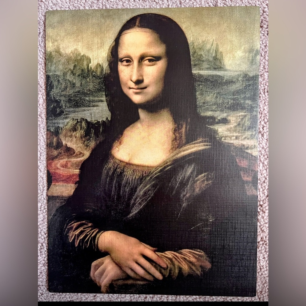 IMP “Mona Lisa” by Leonardo da Vinci 13.5”x10” PRINT- Unframed
